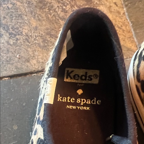 Kate Spade Keds Leopard Print Sneakers size 7.5 - Picture 2 of 8